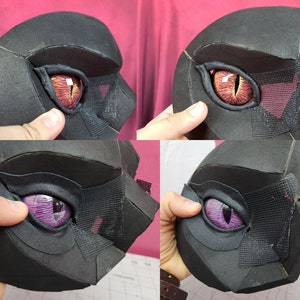 DIY Realistic Creature Eye Kit 5cm | Slit pupil | Fursuits and Cosplay