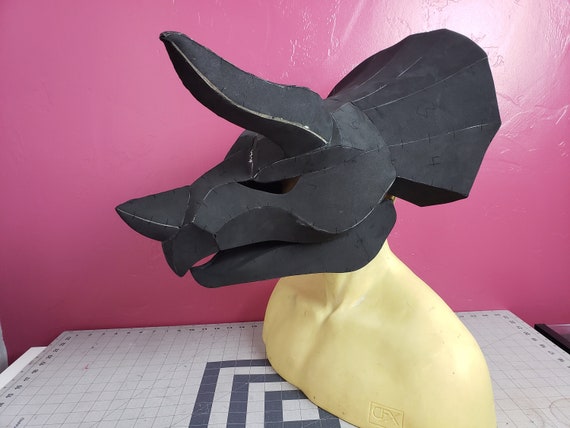 Wolf Therian Mask Digital Pattern for EVA Foam With Video Tutorial 