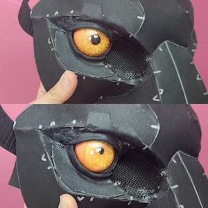 DIY Realistic Creature Eye Kit 4cm| Round pupil | Fursuits and Cosplay