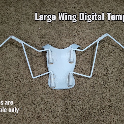 DIY Large Wing Harness **DIGITAL TEMPLATE** for Costume Wings