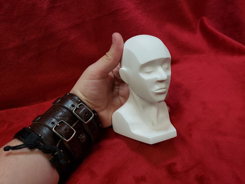 1/3 Scale Bust Human Head Sculpture Armature for planning Etsy