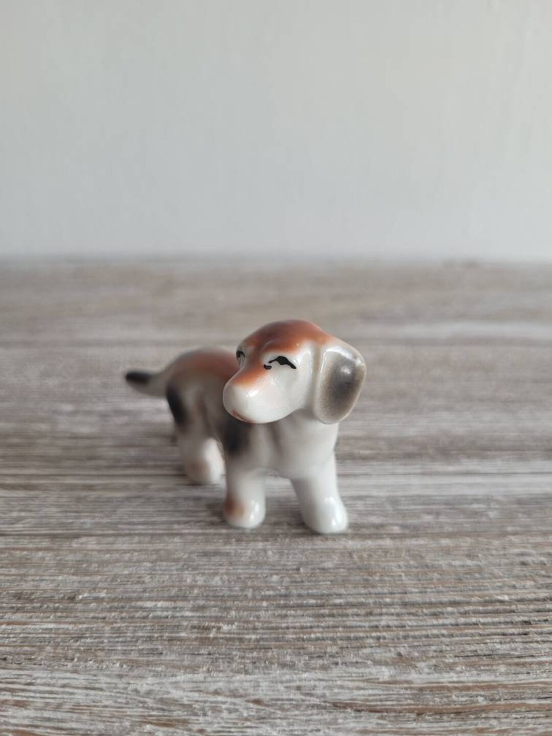 Vintage Dog Figurine, Made in Occupied Japan, Vintage Figurine, Dog