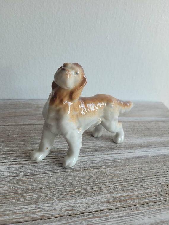 Vintage Dog Figurine Made in Japan Dog Collectible Vintage Etsy