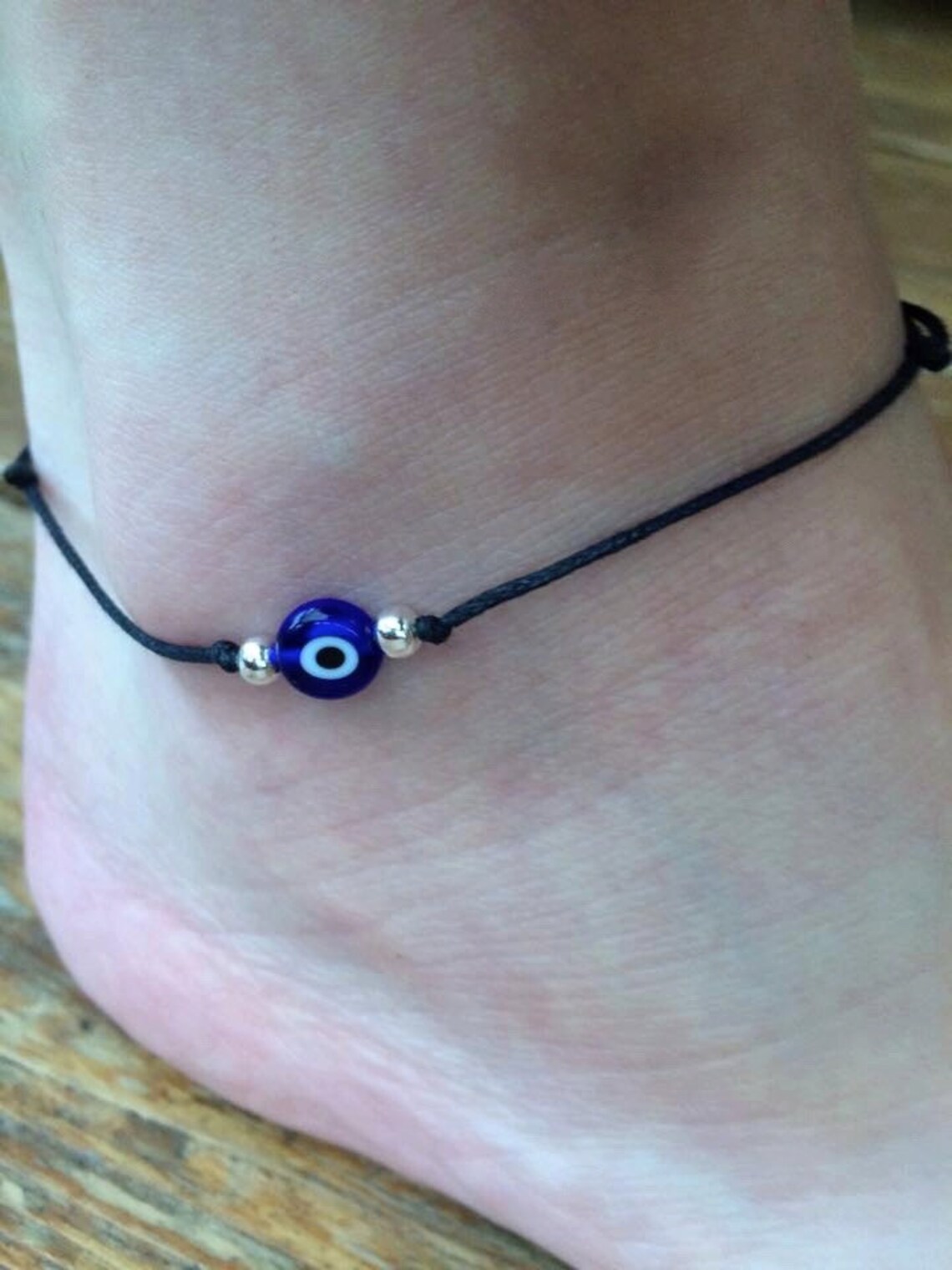Evil Eye 2 Pack Bracelets/anklets Evil Eye Bracelets Evil Etsy