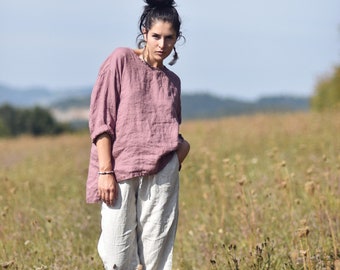 Linen Pants for Women, Linen Pants, Womens linen pants, Slow fashion, Organic fashion, Natural, Hand made, 100% Pure Linen