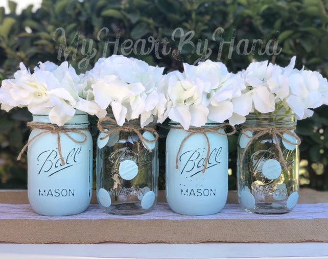 Blue Baby Shower Mason Jars Boy Baby Shower Centerpieces Navy Blue Blue Baby Shower Mason Jars Boy Baby Shower Centerpieces Navy Blue