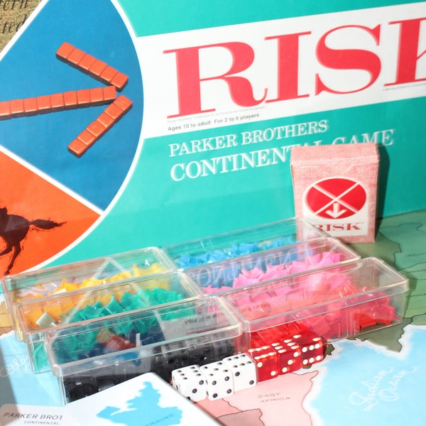 Risk Game Pieces Etsy