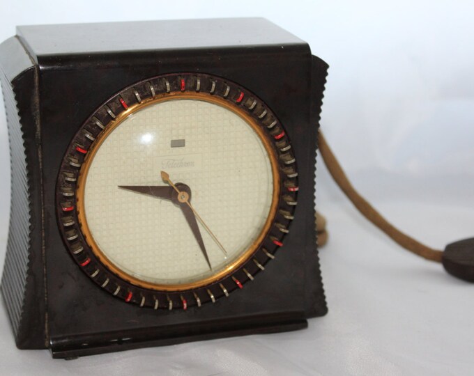 1950's Telechron Household Timer / Clock Model 8H55 Warren Telechron