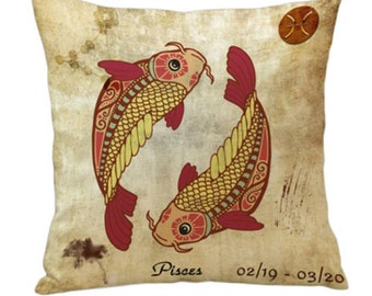 Zodiac Pillowcase Etsy