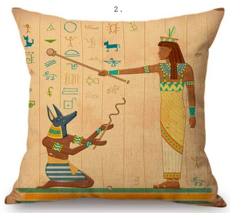 Ancient Egyptian Pillow Cases Etsy Norway