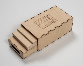 Mini Nesting Apple Box Set | 1:4 Scale Photography & Cinema Prop