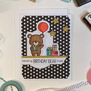 Envoi d’une carte d’anniversaire Câlins d’ours