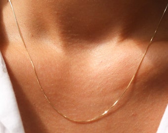 14k Gold Necklace, Solid Gold Necklace, 14k Gold Chain, Solid Gold Chain, Real Gold Necklace, Real Gold Chain, Gold Necklace, Gold Chain