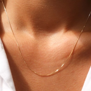 14k Gold Necklace, Solid Gold Necklace, 14k Gold Chain, Solid Gold Chain, Real Gold Necklace, Real Gold Chain, Gold Necklace, Gold Chain