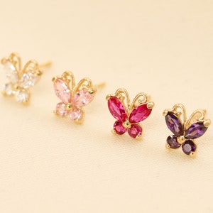 Stud Earrings, Earrings Studs, Cute Earrings, Butterfly Earrings Studs, Butterfly Stud Earrings, Kids Stud Earrings, Butterfly Stud