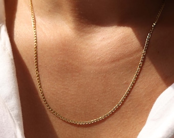 Gold Chain, Dainty Necklace, Gold Necklace, Gold Chain Necklace, Layered Necklace