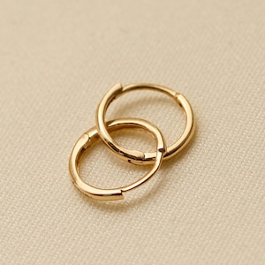 Gold Earrings, Gold Hoop Earrings, 14K Gold Earrings, Hoop Earrings Gold, Gold Earrings Set, Small Gold Hoop Earrings, Gold Huggie Earrings