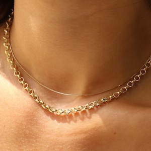 Rolo Chain, Rolo Chain Necklace, Necklaces For Women, Gold Necklace, Everyday Necklace