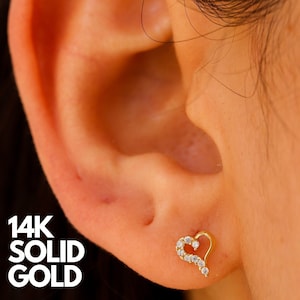 Gold Earrings, Gold Earrings Stud, 14K Gold Earrings, Solid Gold Earrings, Gold Earrings Set, Stud Earrings Gold, 14K Gold Earrings Studs