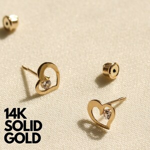 Gold Earrings, Gold Earrings Stud, 14K Gold Earrings, Solid Gold Earrings, Gold Earrings Set, Stud Earrings Gold, 14K Gold Earrings Studs