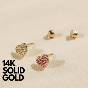 Gold Earrings, Gold Earrings Stud, 14K Gold Earrings, Solid Gold Earrings, Gold Earrings Set, Stud Earrings Gold, 14K Gold Earrings Studs