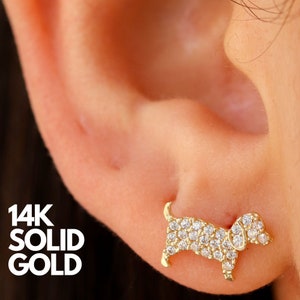 14K Gold Earrings, Gold Earrings, Gold Earrings Set, Solid Gold Earrings, Stud Earrings Gold, Gold Earrings Stud, Earrings Solid Gold