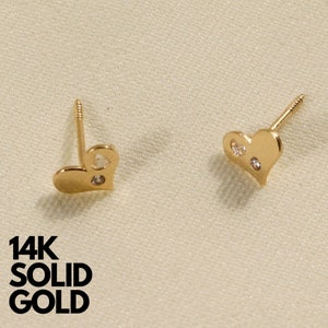 Gold Earrings, Gold Earrings Stud, 14K Gold Earrings, Solid Gold Earrings, Gold Earrings Set, Stud Earrings Gold, 14K Gold Earrings Studs