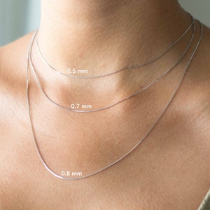 Etsy white gold necklace clearance