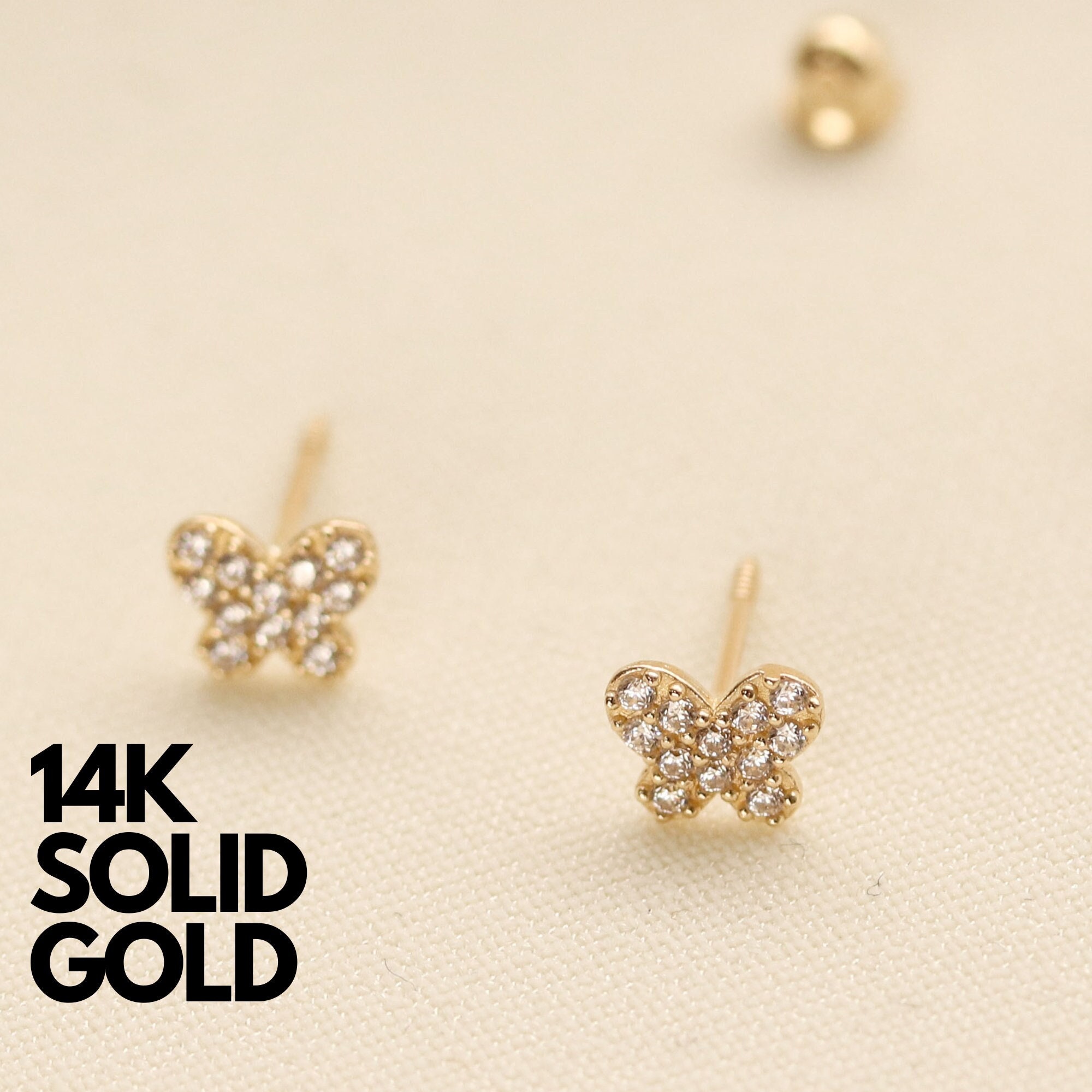 [LLOYD] 14K☆Butterfly Earrings effy-earring-vz0cx13d74-