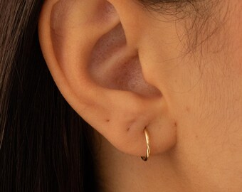 Gold Hoop Earrings, Gold Earrings, 14K Gold Earrings, Hoop Earrings Gold, Gold Earrings Set, 14K Gold Earrings Hoop, 14K Gold Hoops Earrings