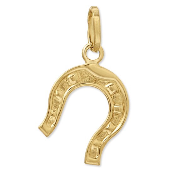 14k Gold Horseshoe Necklace Horse Pendant Good Luck - Horseshoe Pendant Gold 14k Gold Horseshoe Necklace Horse Pendant Good Luck - Horseshoe Pendant Gold