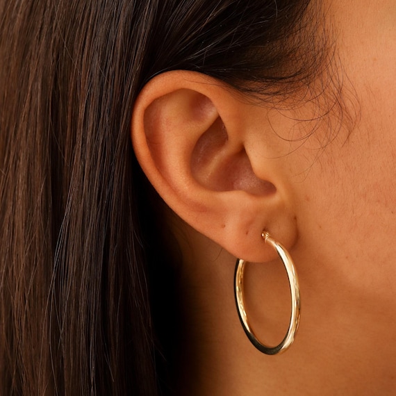 Hoop Earrings, Earrings Hoops, Womens Earrings, Earrings Set, Hoop Earring Set, Gold Earrings, Gold Hoop Earrings, 14K Gold Earrings