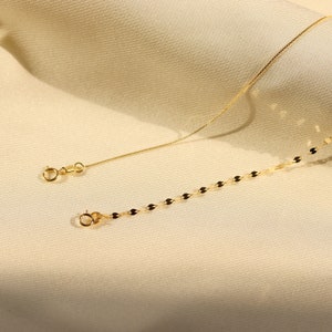 14k Gold Necklace, 14k Gold Chain, Solid Gold Necklace, Solid Gold Chain, Real Gold Necklace, Real Gold Chain image 2
