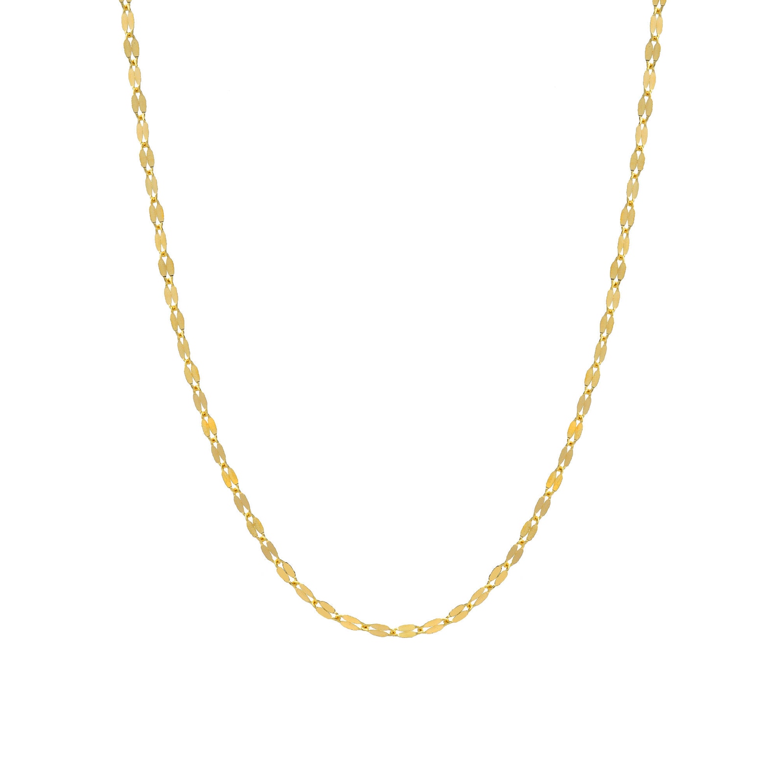 14K Gold Chain Necklace Delicate Dainty Layered Necklace Etsy