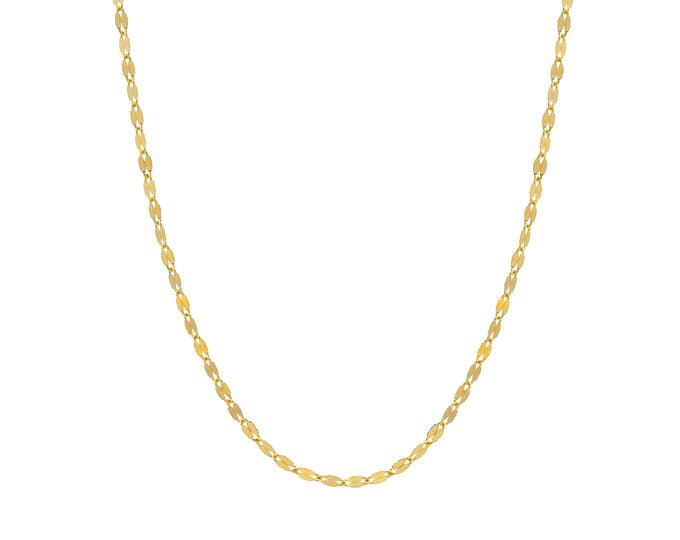14K Gold Chain Necklace, Delicate Dainty Layered Necklace