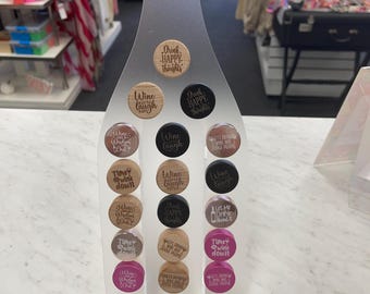 Wein Korken Display 1/8 "Svg Datei
