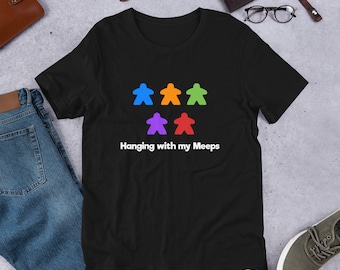 Meeple Shirt hanging with my meeps