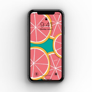 Grapefruit Cell Phone Wallpaper, Phone Wallpaper