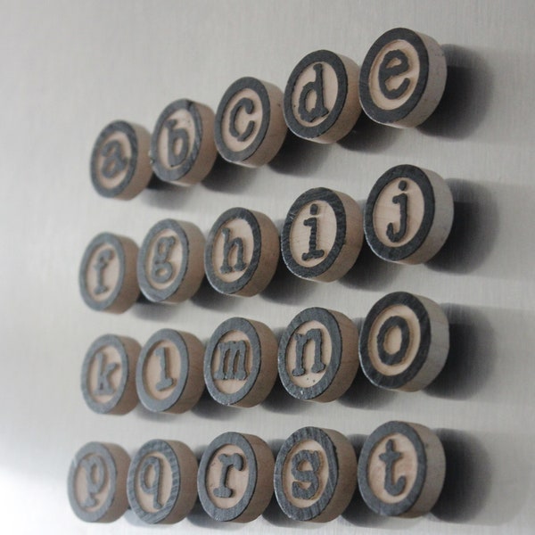 Alphabet Magnets - Etsy