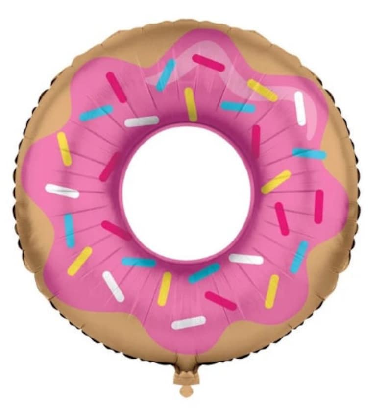 Sale JUMBO 30 DONUT BALLOON Sprinkles Donuts Party Chic Etsy