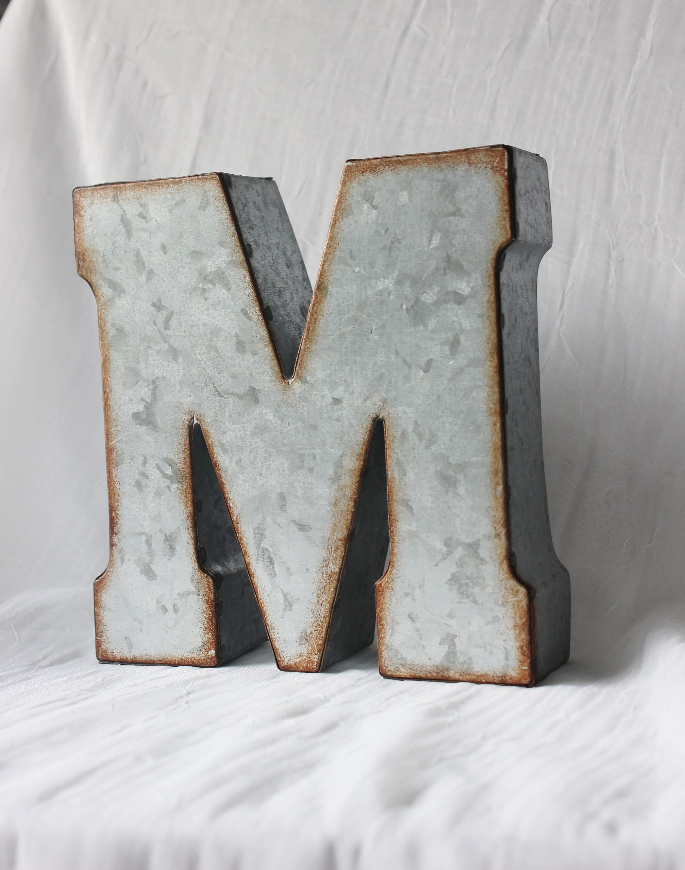 Rustic Metalic Letter Sale 7