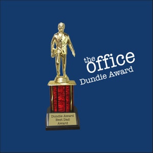 Best Dad Award,The Dundie Award,The Office TV Show, Dundie Award Trophy