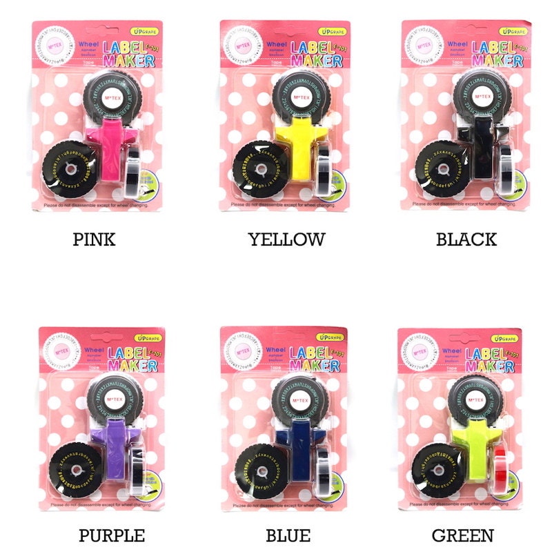 Motex Embossed Label Maker Etsy