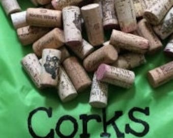 500 Used wine cork bundle for crafts. Quality recycled wine corks. From red and white wine. 100% cork. No synthetic cork.