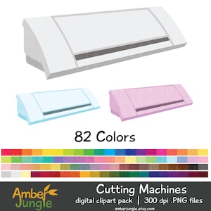 Cutting Machine Clipart- Clip Art for Planner Stickers- Sticker Machine Print and N Cut PNC Digital Printable Bound Instant Download