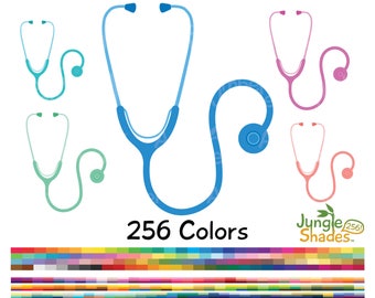 Stetoscopio Clipart - Infermiera RN ClipArt per planner Adesivi- Doctor's Office Appointment, Medicina Sanitaria, Med Student, Visita in ospedale