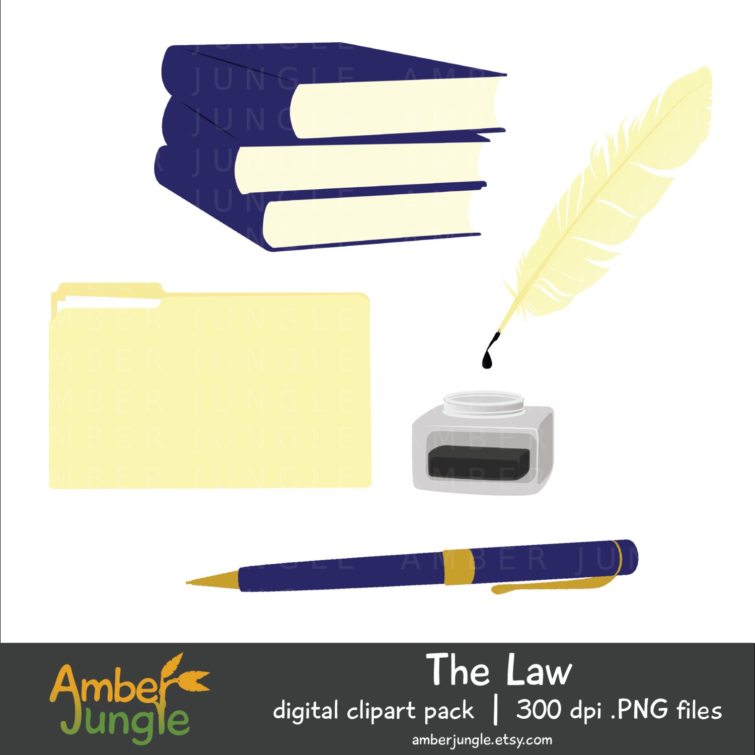 Law Clipart- Lawyer Judge Legal Clip Art Attorney Graphic Court