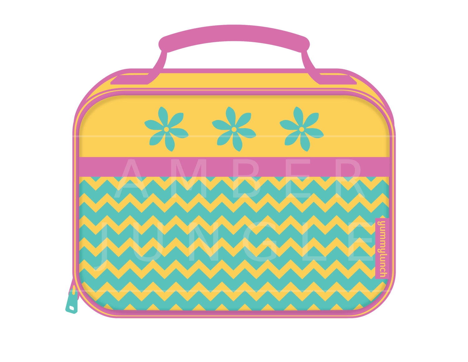 Lunch Box Clipart Instant Download Soft Cloth Lunchbox Clip Art, School