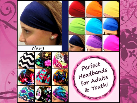 Handmade Crochet Softball Headband youth size 3 pack