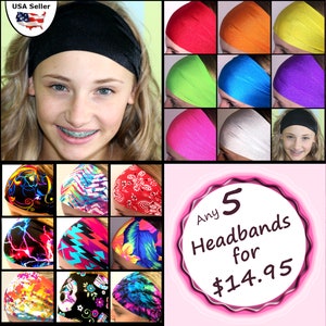 Multi Color Headband - Etsy display picture 2